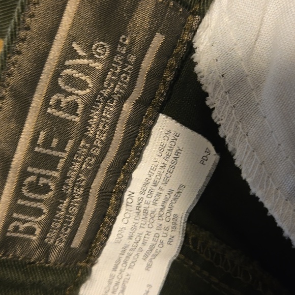 Bugle Boy Green Chinos Classic Style - Picture 3 of 5